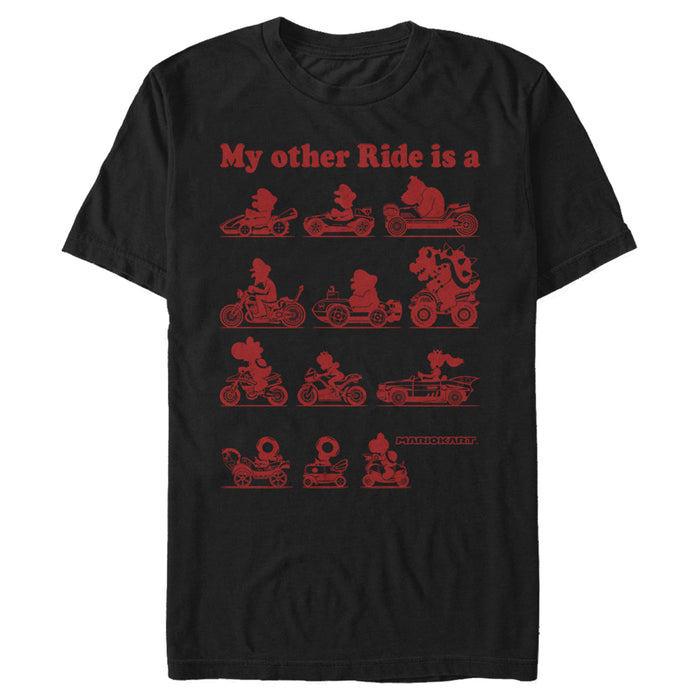 Fifth Sun Men's Nintendo My Other Ride Is Mario Kart T-Shirt