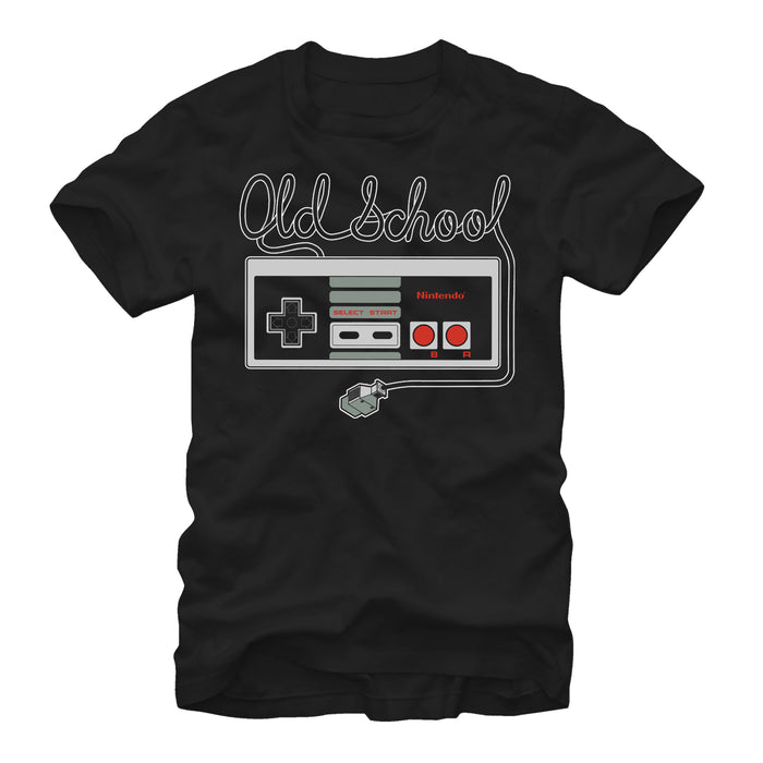 fifth sun Men's Nintendo Old School NES Controller T-Shirt