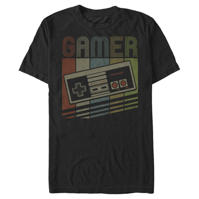 fifth sun Men's Nintendo Retro NES Gamer Controller T-Shirt