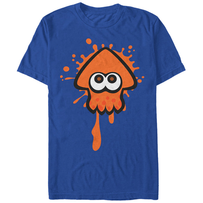fifth sun Men's Nintendo Splatoon Orange Inkling Squid T-Shirt