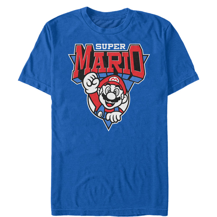 Fifth Sun Men's Nintendo Team Super Mario Emblem T-Shirt
