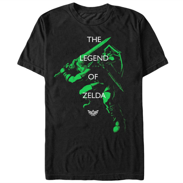 fifth sun Men's Nintendo The Legend of Zelda Lives T-Shirt