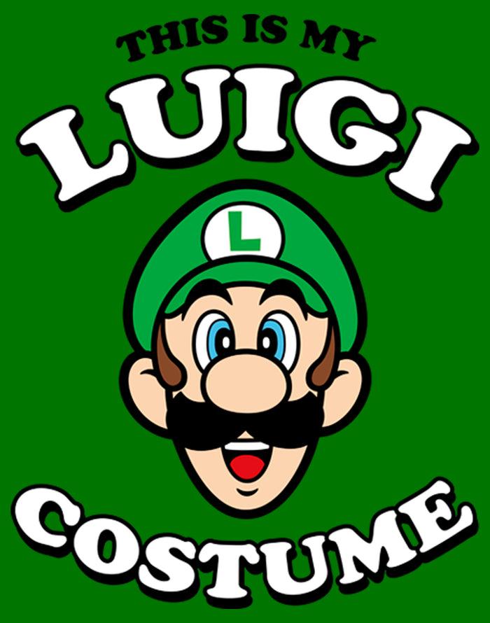 Fifth Sun Men's Nintendo This Is My Luigi Costume T-Shirt