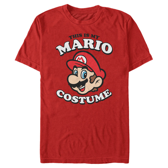 fifth sun Men's Nintendo This is my Mario Costume T-Shirt