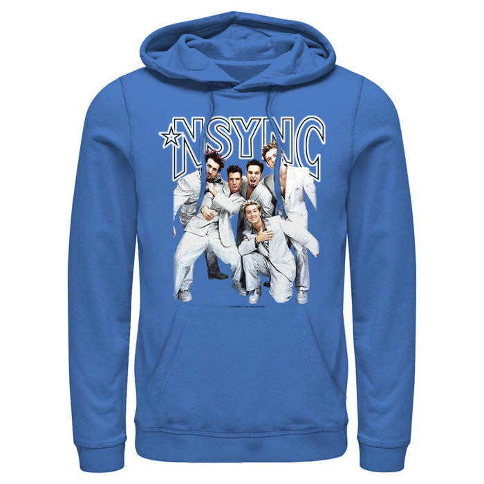 fifth sun Men's NSYNC Iconic Suits Pull Over Hoodie
