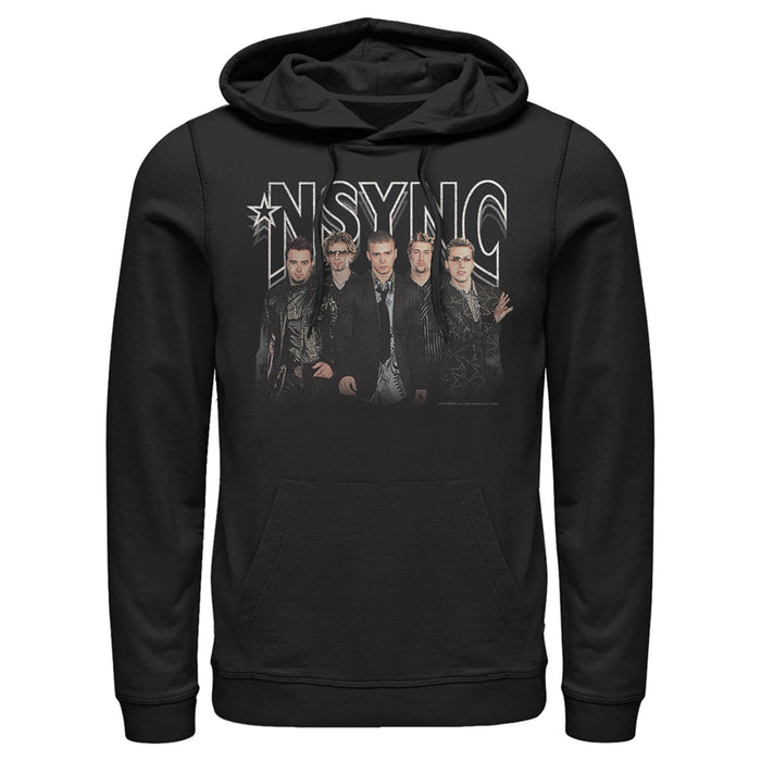 fifth sun Men's NSYNC Rocker Band Pose Pull Over Hoodie