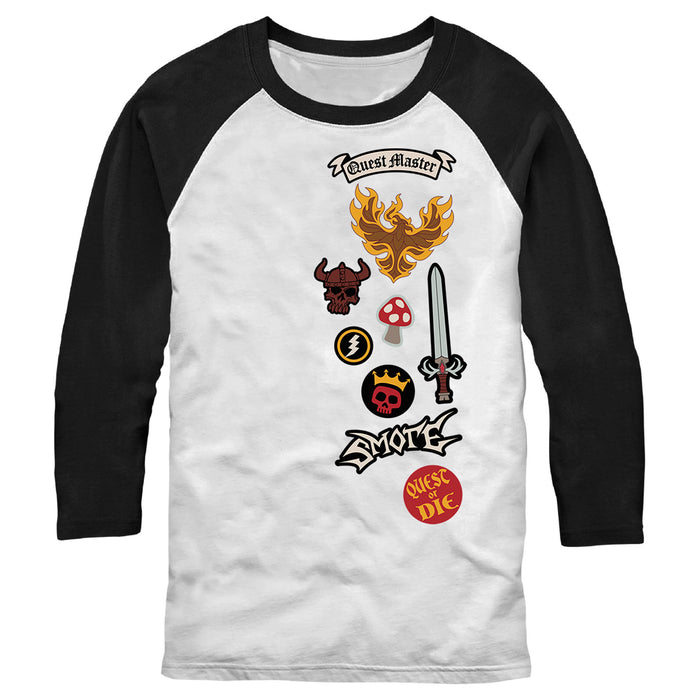 fifth sun Men's Onward Barley Vest Patches Baseball Tee