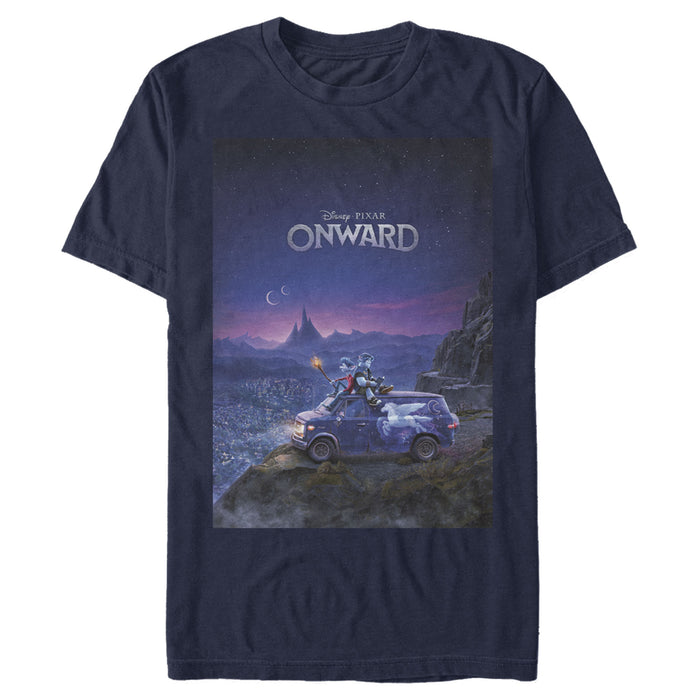 Fifth Sun Men's Onward Classic Movie Poster T-Shirt