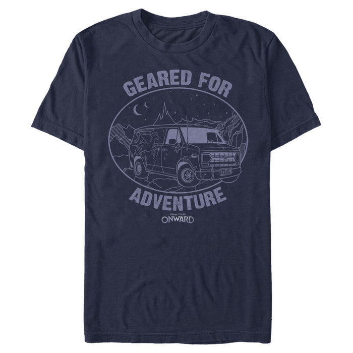 fifth sun Men's Onward Geared for Adventure Night T-Shirt