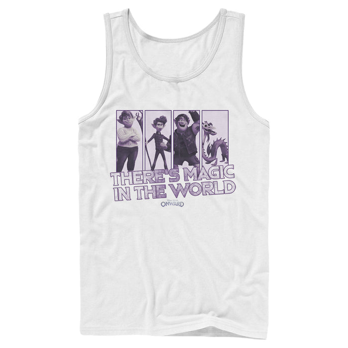 fifth sun Men's Onward Magic in World Panels Tank Top