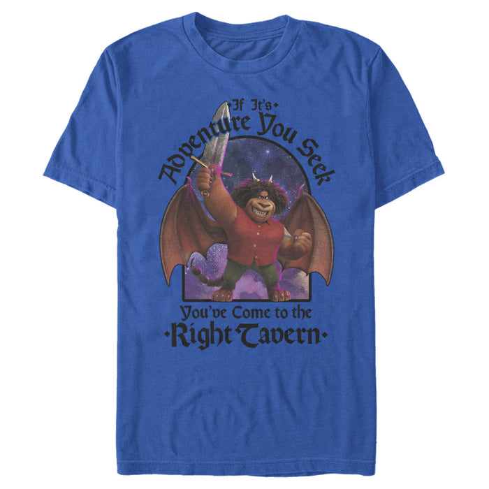 fifth sun Men's Onward Seek Manticore & Adventure T-Shirt