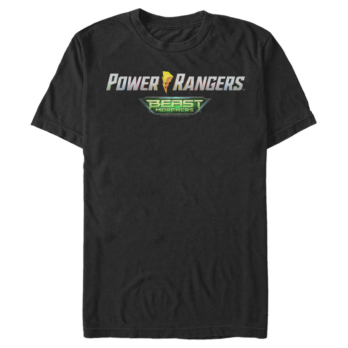 fifth sun Men's Power Rangers Beast Morphers Logo T-Shirt