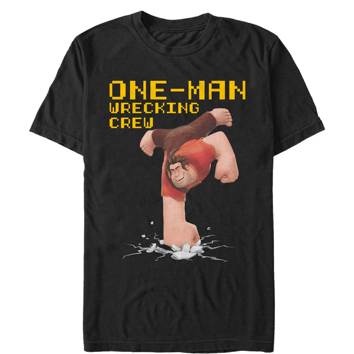 fifth sun Men's Ralph Breaks the Internet Wrecking Crew T-Shirt