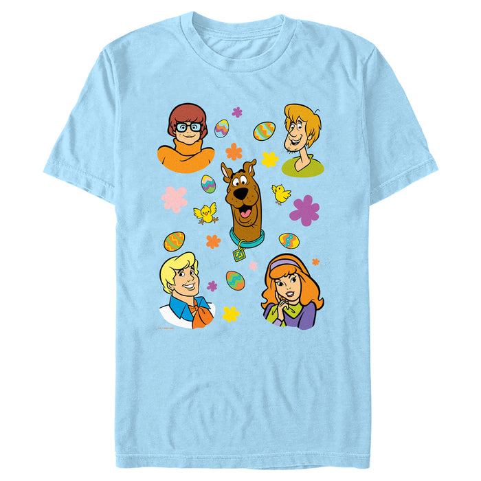fifth sun Men's Scooby Doo Easter Eggy Gang T-Shirt