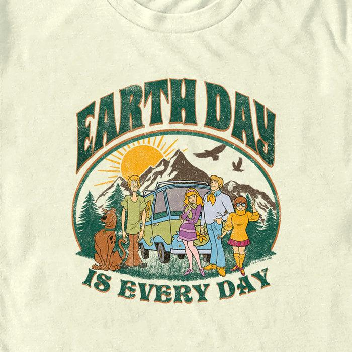 Fifth Sun Men's Scooby Doo Every Day Is Earth Day Mystery Gang T-Shirt