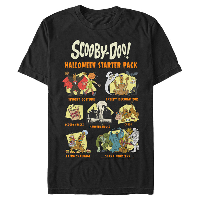 fifth sun Men's Scooby Doo Halloween Starter Pack T-Shirt