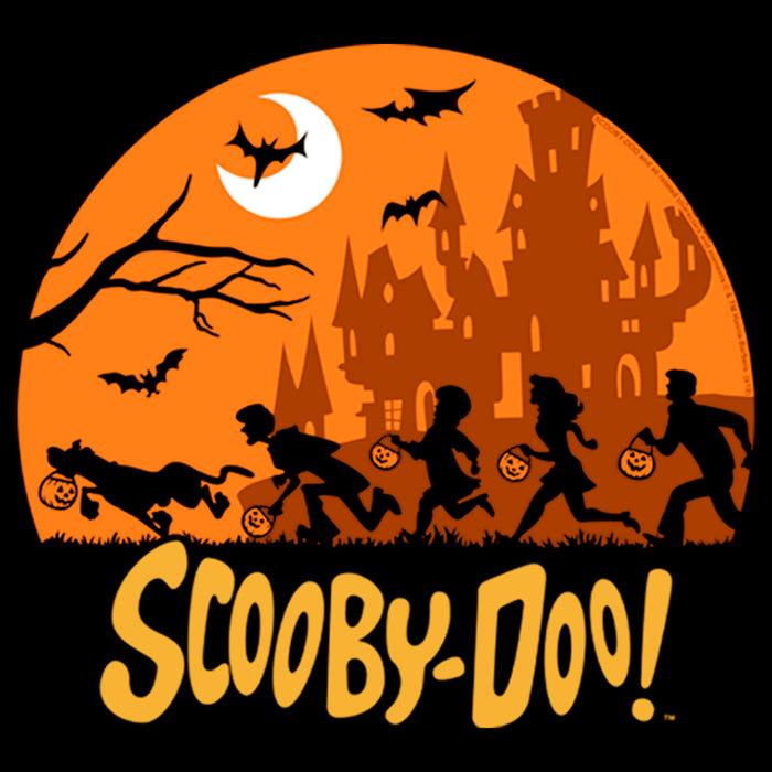 Fifth Sun Men's Scooby Doo Moon Silhouette Chase T-Shirt