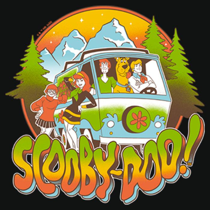 Fifth Sun Men's Scooby Doo Mystery Gang In The Forest T-Shirt