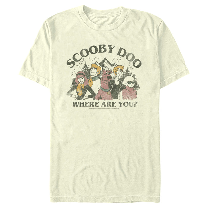 fifth sun Men's Scooby Doo Mystery Gang Where Are You? T-Shirt