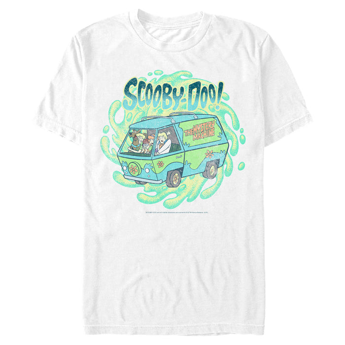 fifth sun Men's Scooby Doo Slimeball Mystery Machine Gang T-Shirt