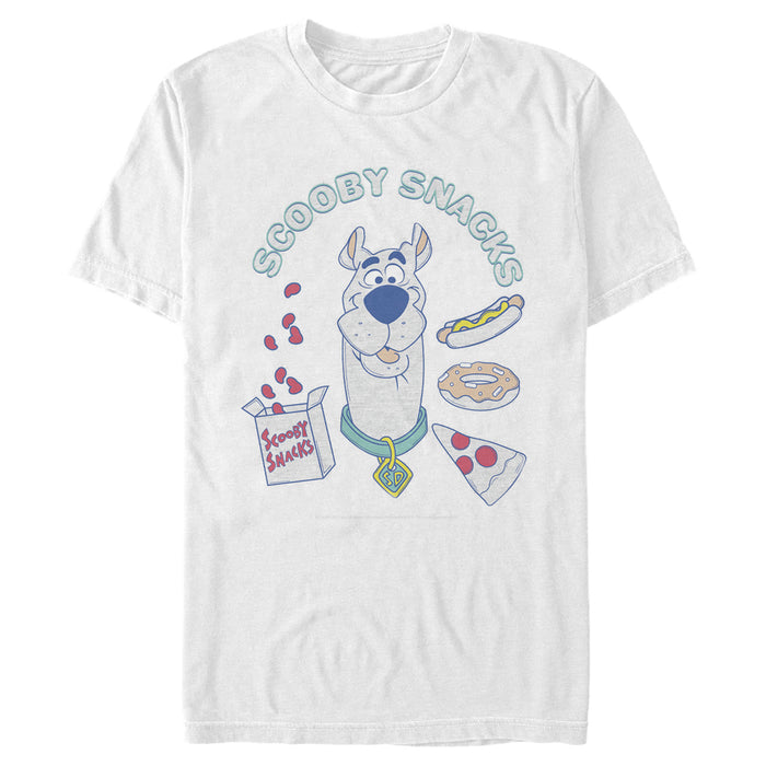 fifth sun Men's Scooby Doo Snacks and Scoobs T-Shirt