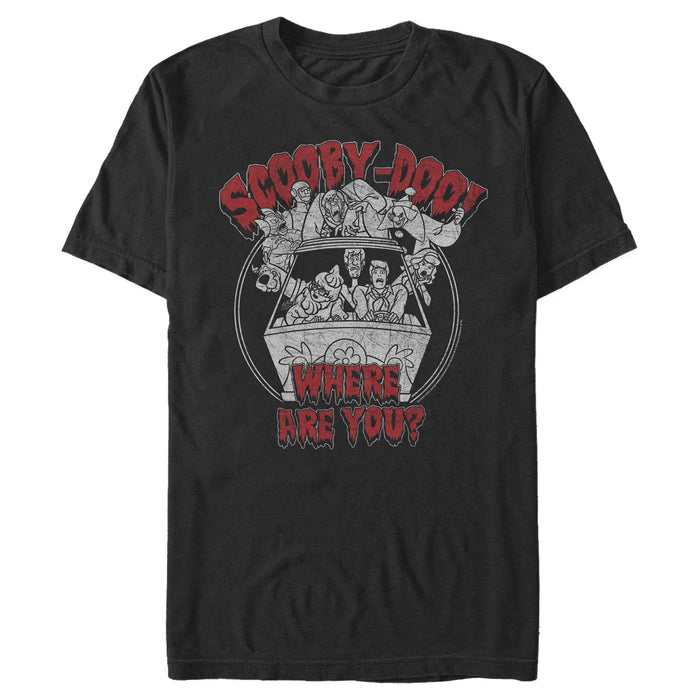 fifth sun Men's Scooby Doo Where Are You Gang T-Shirt