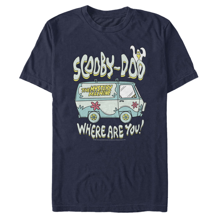 fifth sun Men's Scooby Doo Where Are You? Mystery Machine. T-Shirt