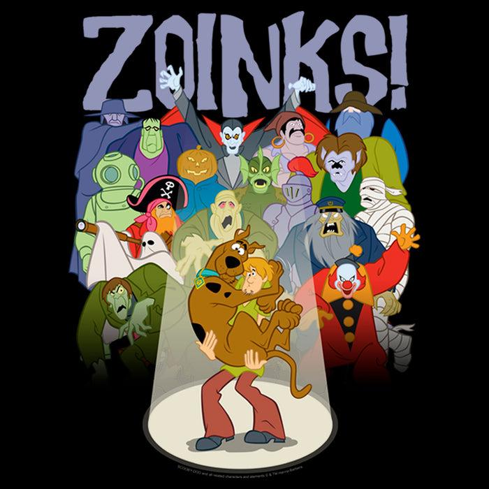 Fifth Sun Men's Scooby Doo Zoinks Monster Audience T-Shirt