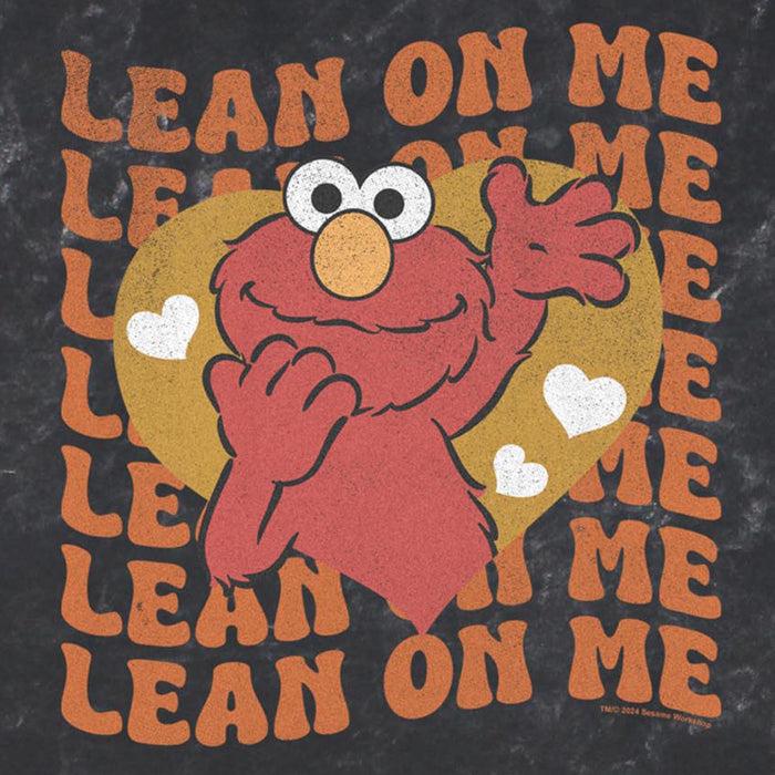 Fifth Sun Men's Sesame Street Elmo Lean On Me T-Shirt