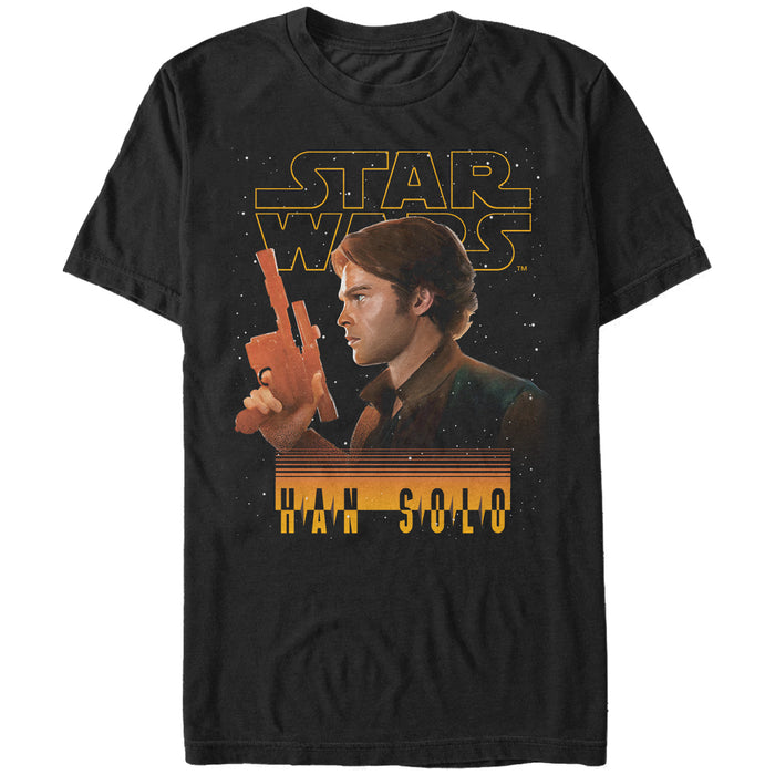 Fifth Sun Men's Solo: A Star Wars Story Han Profile T-Shirt