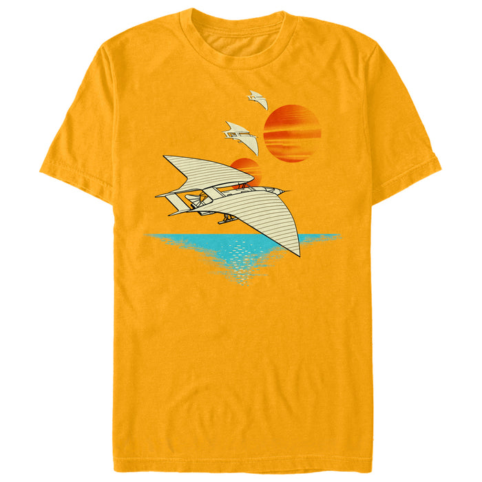 fifth sun Men's Solo: A Star Wars Story Spacecraft Scene T-Shirt