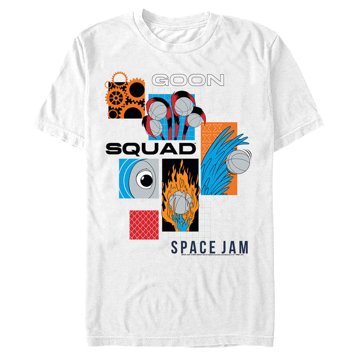 fifth sun Men's Space Jam: A New Legacy Goon Squad Abstract T-Shirt