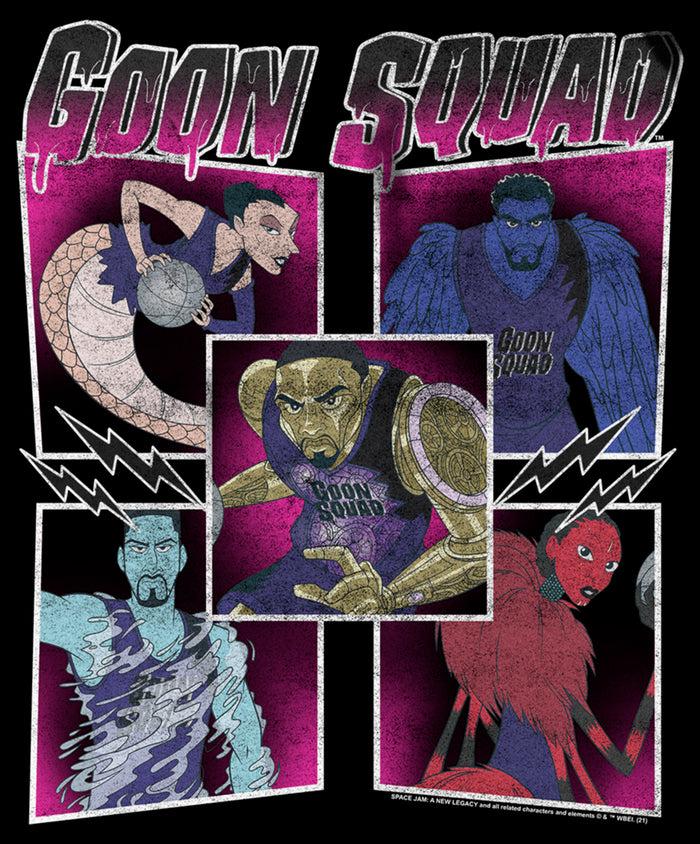 Fifth Sun Men's Space Jam: A New Legacy Goon Squad Boxes T-Shirt
