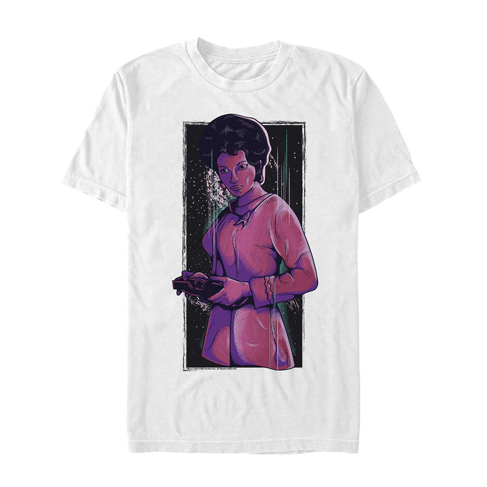 fifth sun Men's Star Trek Artistic Uhura Portrait T-Shirt