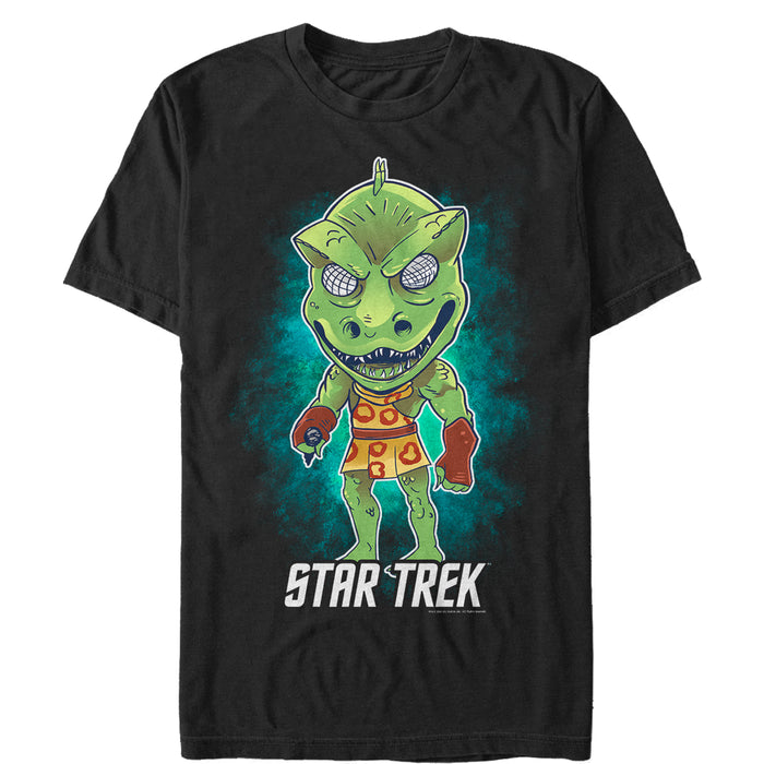 fifth sun Men's Star Trek Cartoon Gorn Alien T-Shirt