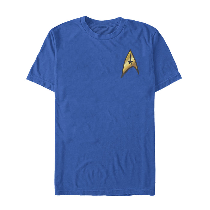 Fifth Sun Men's Star Trek Command Starfleet Badge T-Shirt