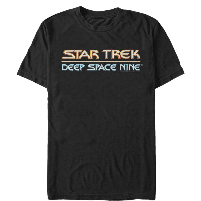 fifth sun Men's Star Trek: Deep Space Nine Classic Logo T-Shirt