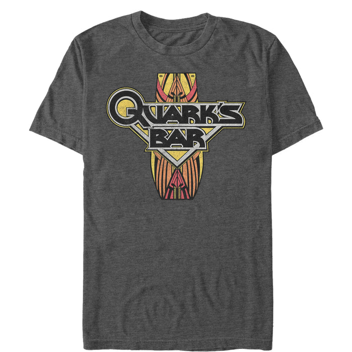 fifth sun Men's Star Trek: Deep Space Nine Quark's Bar Logo T-Shirt