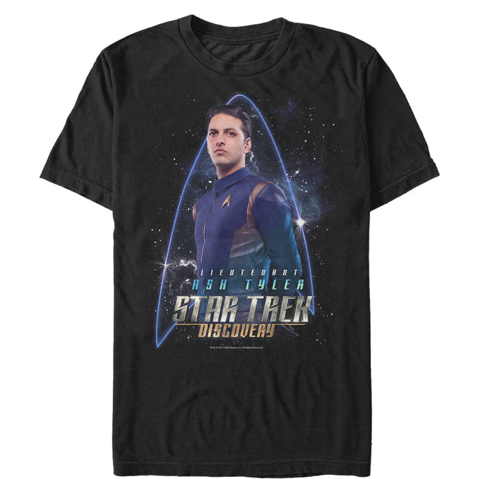fifth sun Men's Star Trek: Discovery Lieutenant Ash Tyler Pose T-Shirt