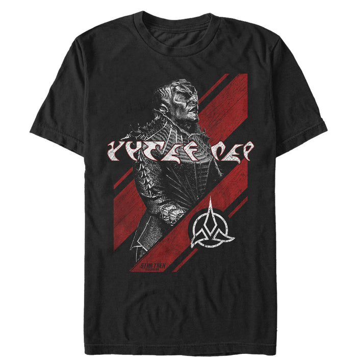 fifth sun Men's Star Trek: Discovery Noble Remain Klingon T-Shirt