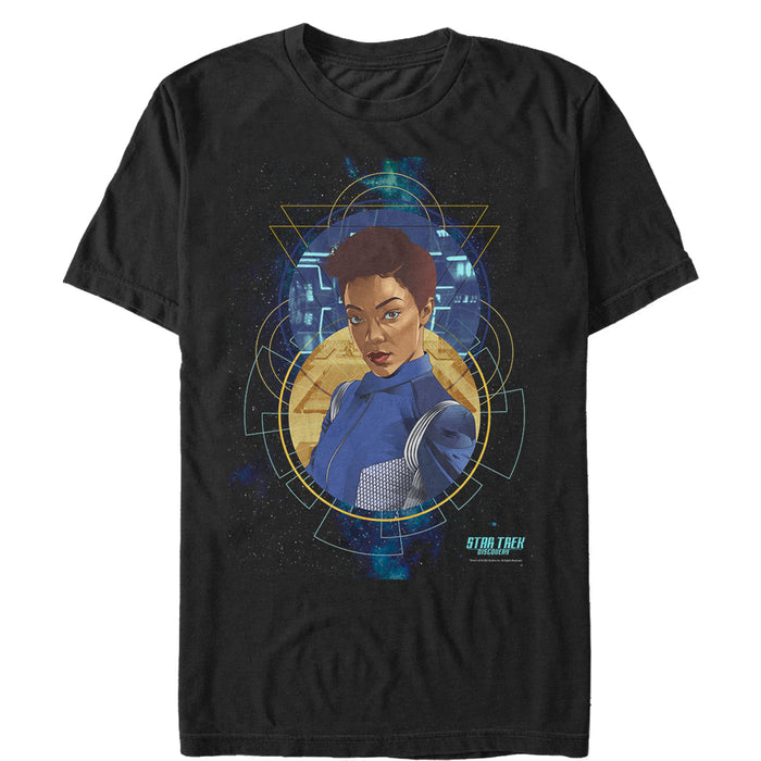 fifth sun Men's Star Trek: Discovery Science Specialist Michael Burnham T-Shirt