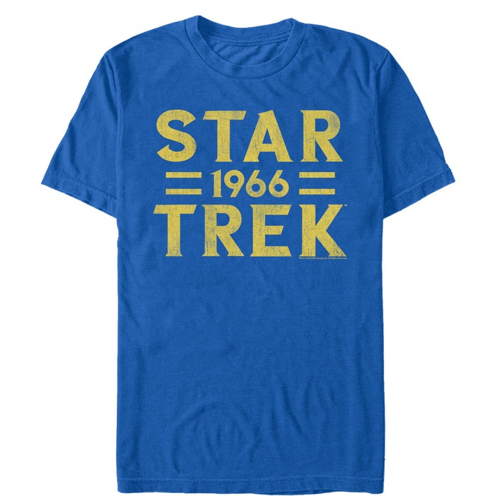 fifth sun Men's Star Trek Distressed Classic 1966 T-Shirt