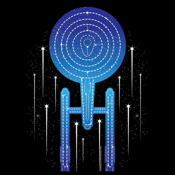 Fifth Sun Men's Star Trek Final Frontier Enterprise T-Shirt