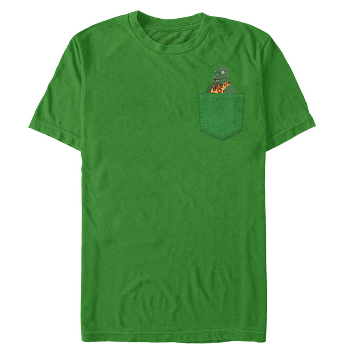 fifth sun Men's Star Trek Gorn Hiding Pocket Print T-Shirt