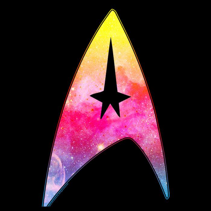 Fifth Sun Men's Star Trek Gradient Space Logo T-Shirt