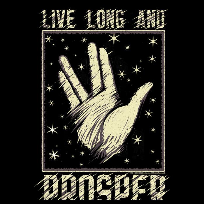 Fifth Sun Men's Star Trek Retro Vulcan Salute T-Shirt