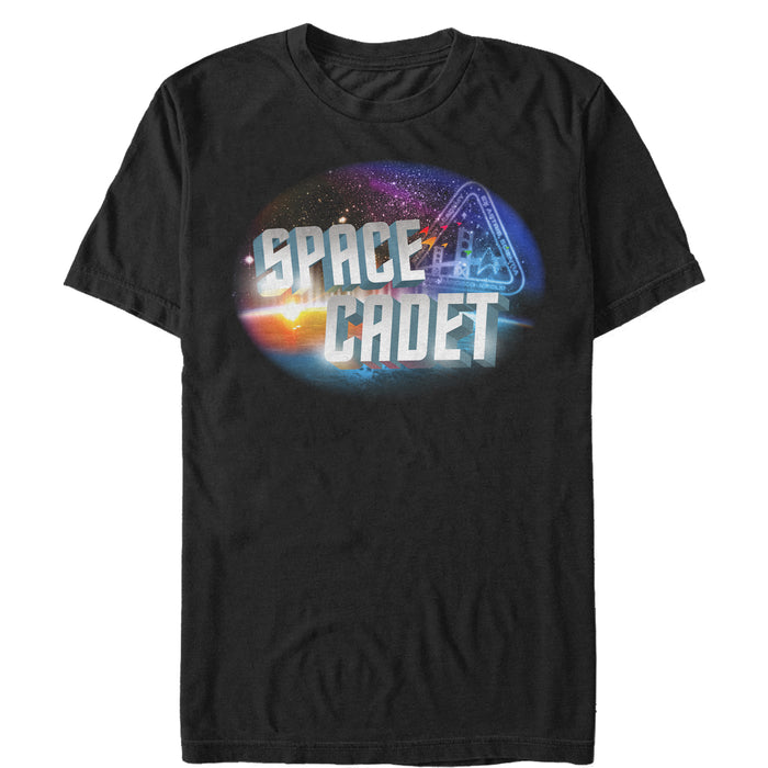 fifth sun Men's Star Trek Starfleet Space Cadet T-Shirt