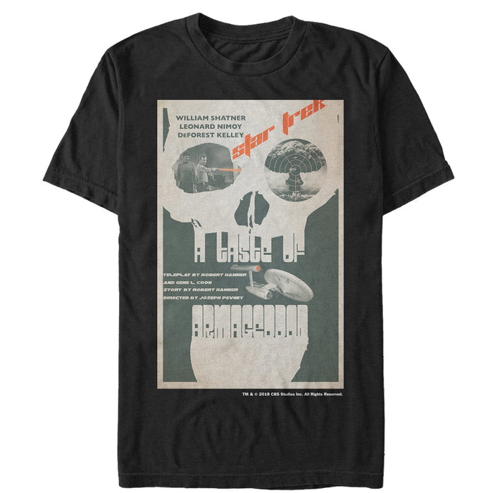 fifth sun Men's Star Trek: The Original Series A Taste of Armageddon Episode 23 Poster T-Shirt