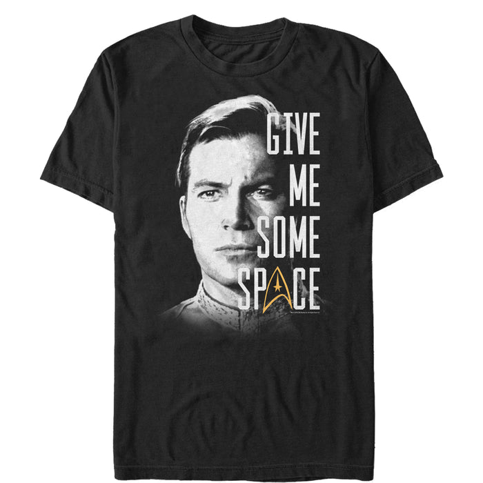 fifth sun Men's Star Trek: The Original Series Kirk Give Me Space T-Shirt