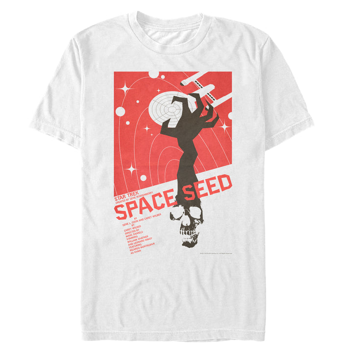 fifth sun Men's Star Trek: The Original Series Space Seed S1 Episode 22 Poster T-Shirt